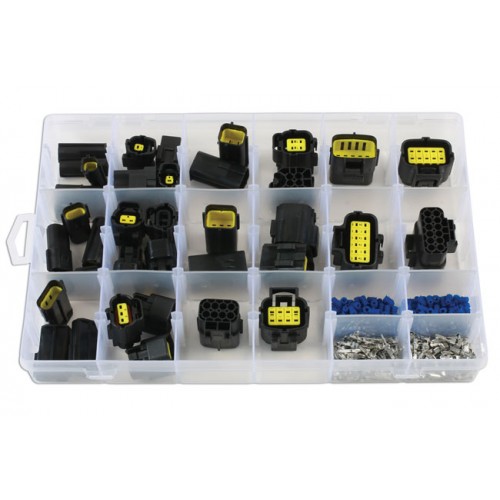 Assorted AMP Econoseal J Series Connectors 37417